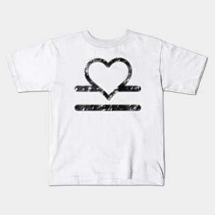 Heart Libra Kids T-Shirt